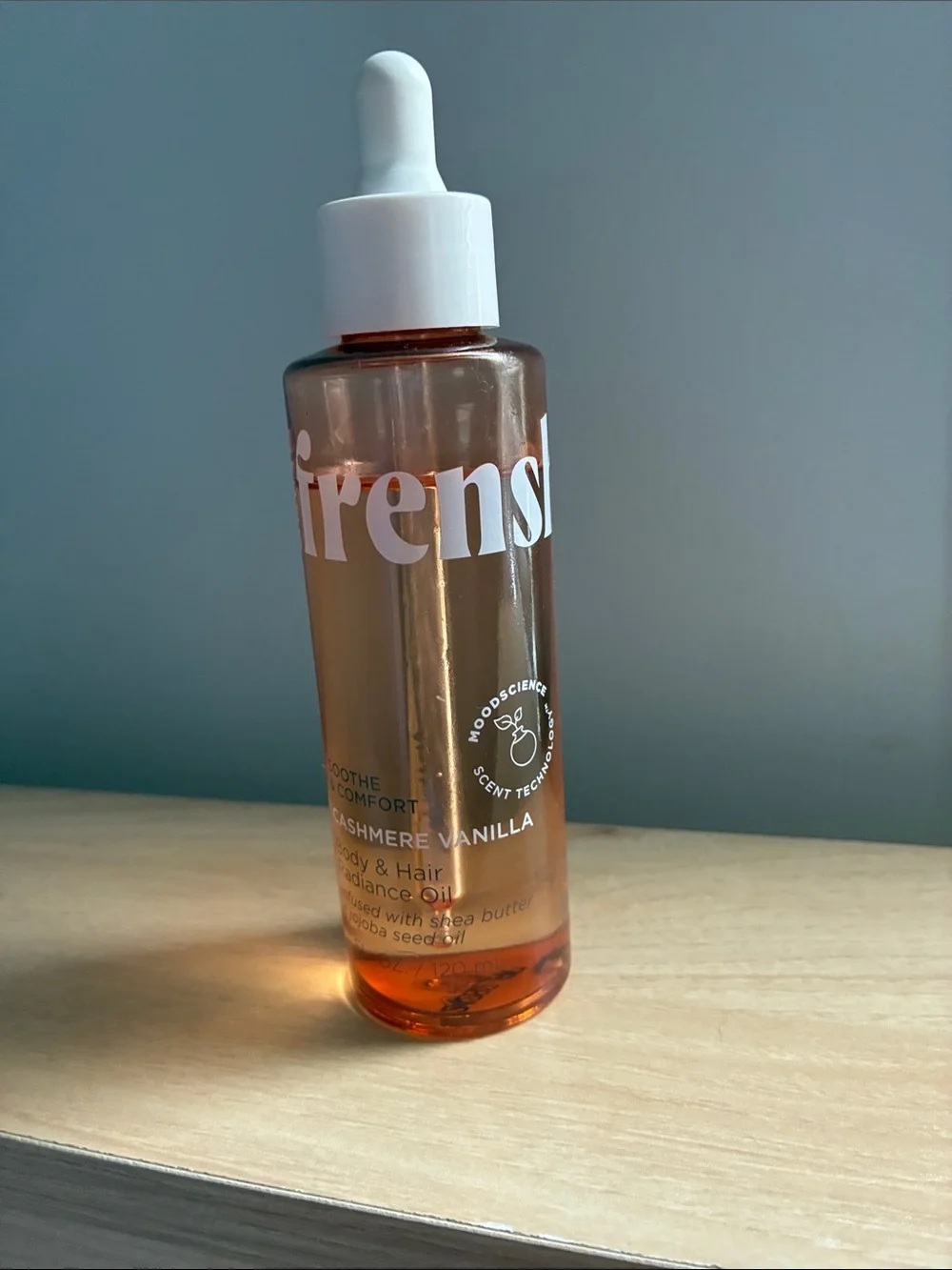 Cashmere Vanilla Body & Hair Radiance Oil - Orange